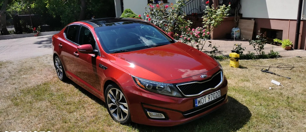 Kia Optima cena 54000 przebieg: 217300, rok produkcji 2014 z Otwock małe 232